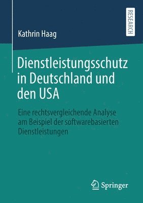 bokomslag Dienstleistungsschutz in Deutschland und den USA