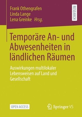 bokomslag Temporre An- und Abwesenheiten in lndlichen Rumen