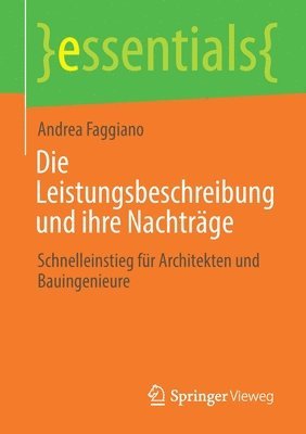 Die Leistungsbeschreibung und ihre Nachtrge 1