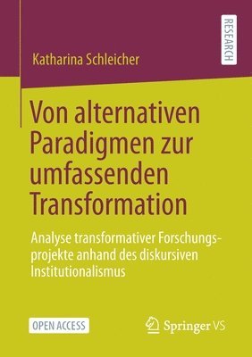 bokomslag Von alternativen Paradigmen zur umfassenden Transformation