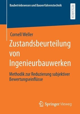 Cornell Weller - Zustandsbeurteilung von Ingenieurbauwerken, Häftad