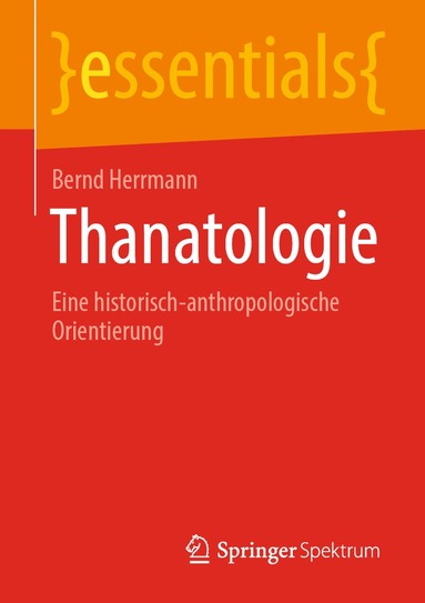 bokomslag Thanatologie