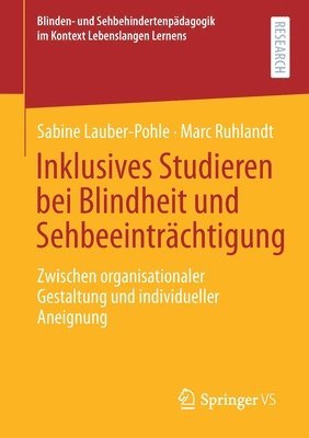 bokomslag Inklusives Studieren bei Blindheit und Sehbeeinträchtigung