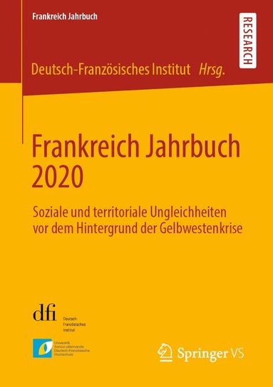 bokomslag Frankreich Jahrbuch 2020