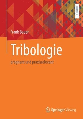 bokomslag Tribologie