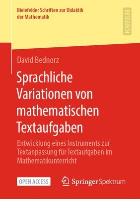 bokomslag Sprachliche Variationen von mathematischen Textaufgaben