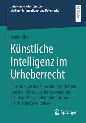 Knstliche Intelligenz im Urheberrecht 1