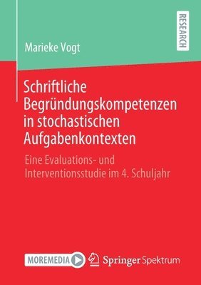 bokomslag Schriftliche Begrndungskompetenzen in stochastischen Aufgabenkontexten