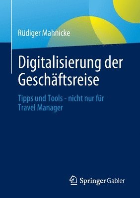 bokomslag Digitalisierung der Geschftsreise