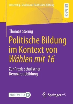 bokomslag Politische Bildung im Kontext von Whlen mit 16