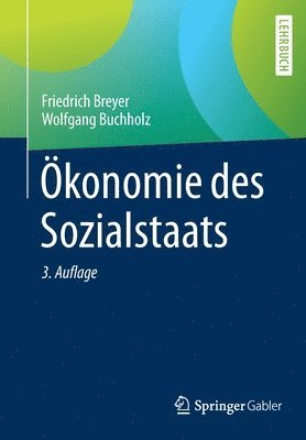 bokomslag konomie des Sozialstaats