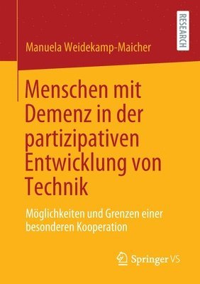 bokomslag Menschen mit Demenz in der partizipativen Entwicklung von Technik