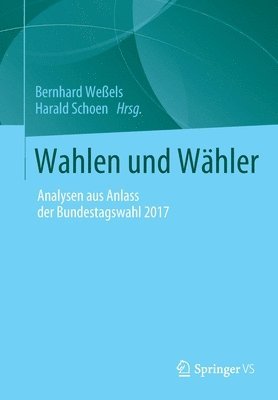 Bernhard Weßels, Harald Schoen - Wahlen und Wähler, Häftad
