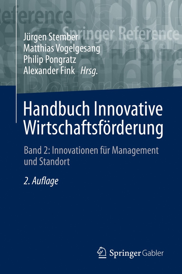 Handbuch Innovative Wirtschaftsförderung