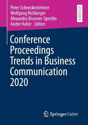 Conference Proceedings Trends in Business Communication 2020 1
