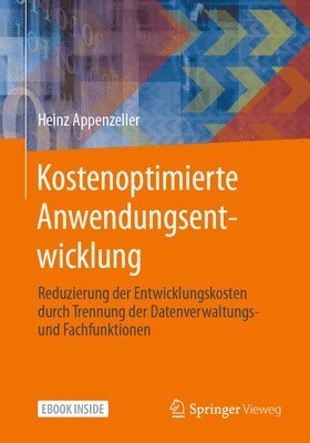 bokomslag Kostenoptimierte Anwendungsentwicklung