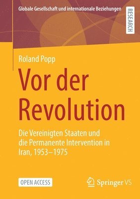 bokomslag Vor der Revolution