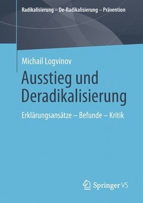 bokomslag Ausstieg und Deradikalisierung