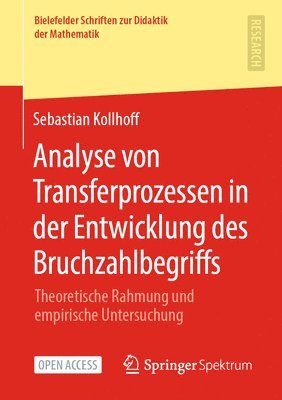 bokomslag Analyse von Transferprozessen in der Entwicklung des Bruchzahlbegriffs