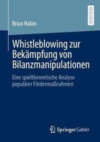 bokomslag Whistleblowing zur Bekmpfung von Bilanzmanipulationen