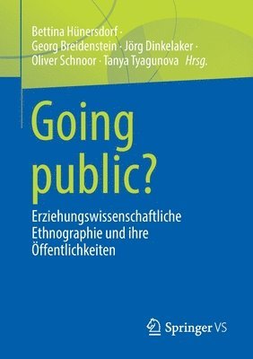 bokomslag Going public?