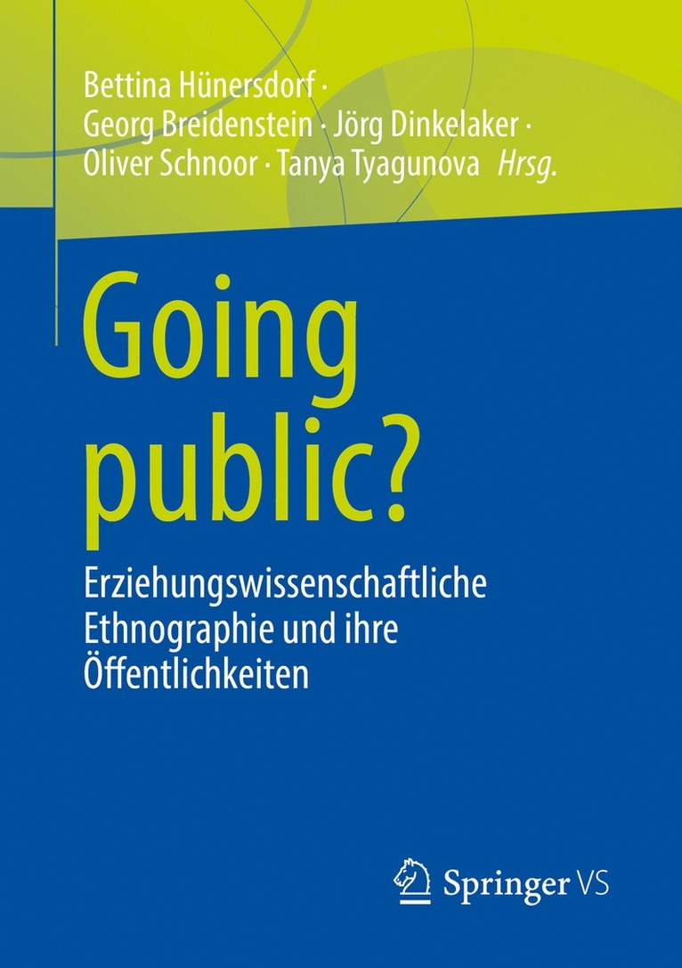 Going public? 1