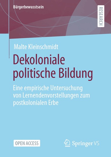 Malte Kleinschmidt - Dekoloniale politische Bildung, Häftad