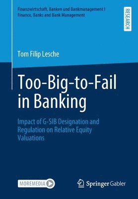 bokomslag Too-Big-to-Fail in Banking