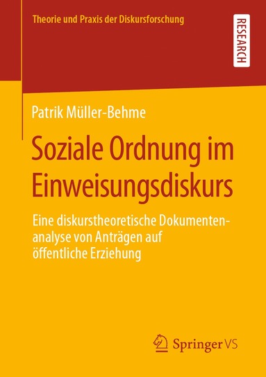 bokomslag Soziale Ordnung im Einweisungsdiskurs