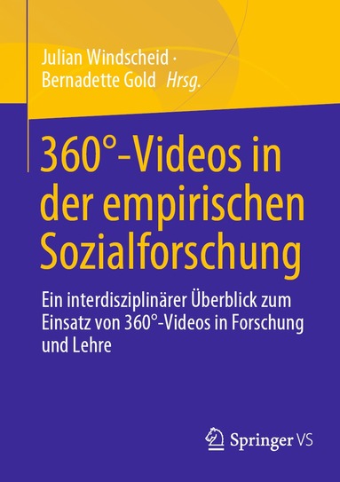 bokomslag 360°-Videos in der empirischen Sozialforschung