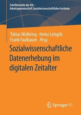 bokomslag Sozialwissenschaftliche Datenerhebung im digitalen Zeitalter