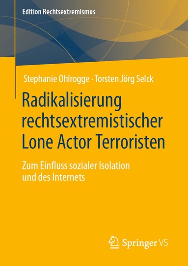 bokomslag Radikalisierung rechtsextremistischer Lone Actor Terroristen