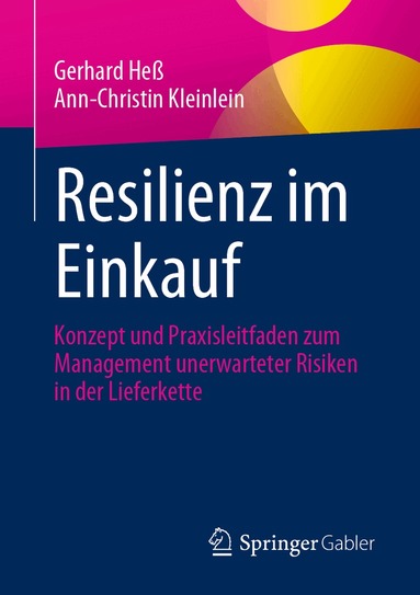 Gerhard Heß, Ann-Christin Kleinlein - Resilienz im Einkauf, Häftad