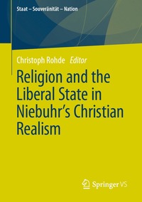 bokomslag Religion and the Liberal State in Niebuhr's Christian Realism