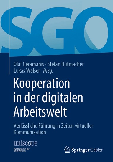 Olaf Geramanis, Stefan Hutmacher, Lukas Walser - Kooperation in der digitalen Arbeitswelt, Inbunden
