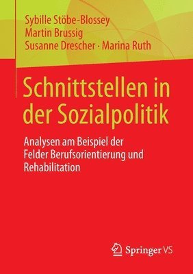 bokomslag Schnittstellen in der Sozialpolitik