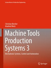 bokomslag Machine Tools Production Systems 3