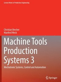 bokomslag Machine Tools Production Systems 3