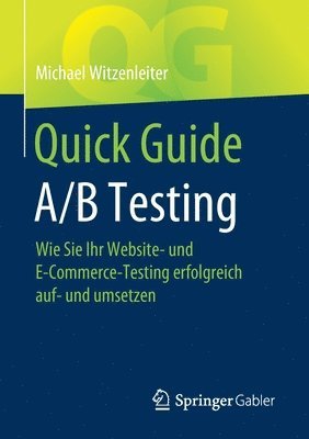 bokomslag Quick Guide A/B Testing