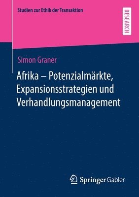 bokomslag Afrika - Potenzialmrkte, Expansionsstrategien und Verhandlungsmanagement