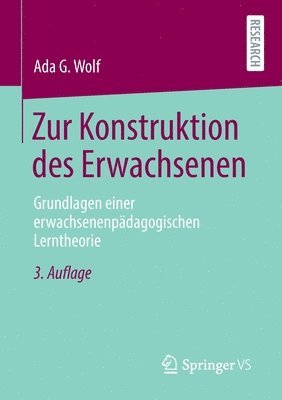 bokomslag Zur Konstruktion des Erwachsenen