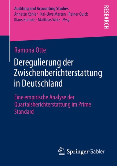 bokomslag Deregulierung der Zwischenberichterstattung in Deutschland