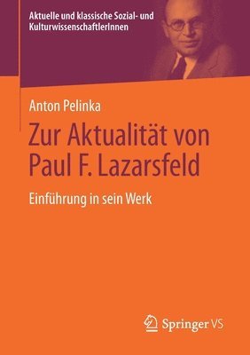 bokomslag Zur Aktualität von Paul F. Lazarsfeld