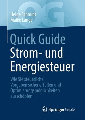 Quick Guide Strom- und Energiesteuer 1