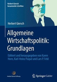 bokomslag Allgemeine Wirtschaftspolitik: Grundlagen