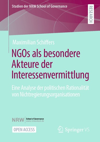 bokomslag NGOs als besondere Akteure der Interessenvermittlung