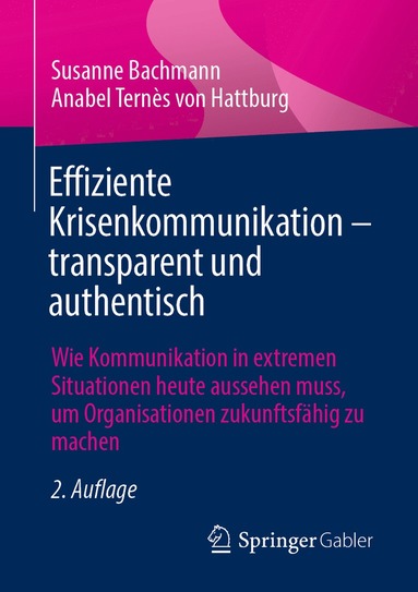 bokomslag Effiziente Krisenkommunikation  transparent und authentisch