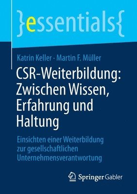 bokomslag CSR-Weiterbildung: Zwischen Wissen, Erfahrung und Haltung