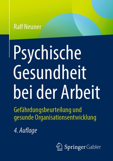 bokomslag Psychische Gesundheit bei der Arbeit