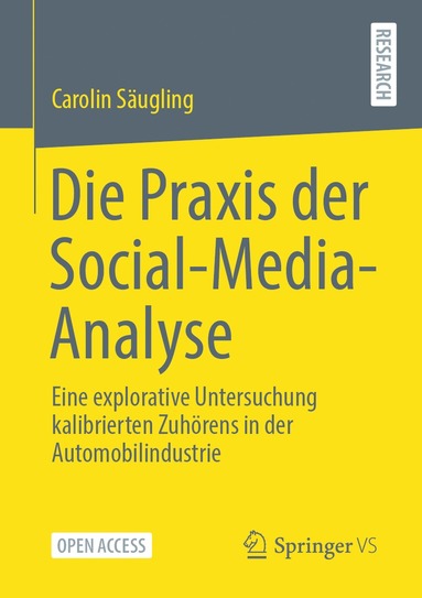 bokomslag Die Praxis der Social-Media-Analyse